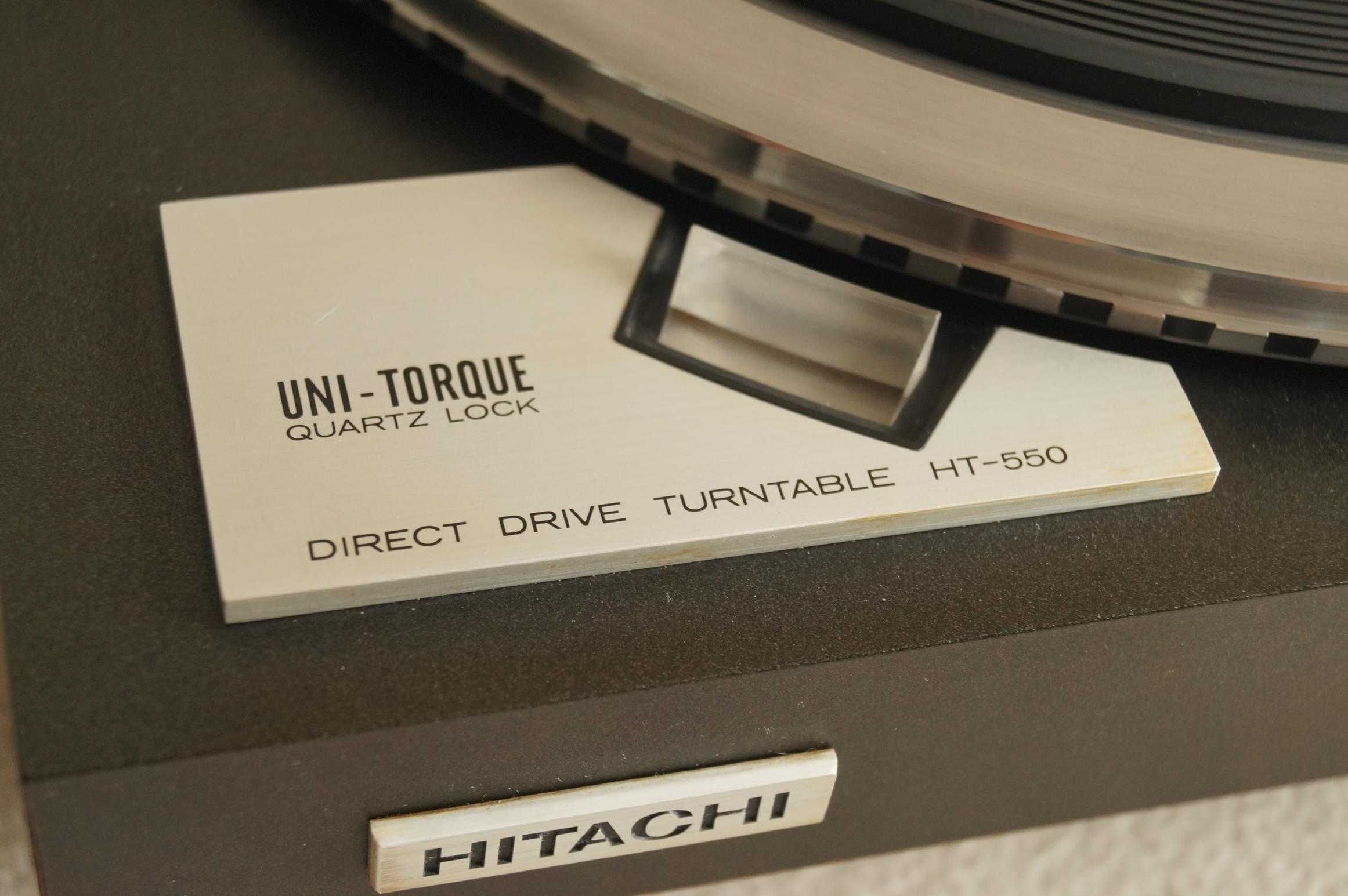Gramofon Hitachi HT-550 + wkładka/igła Shure