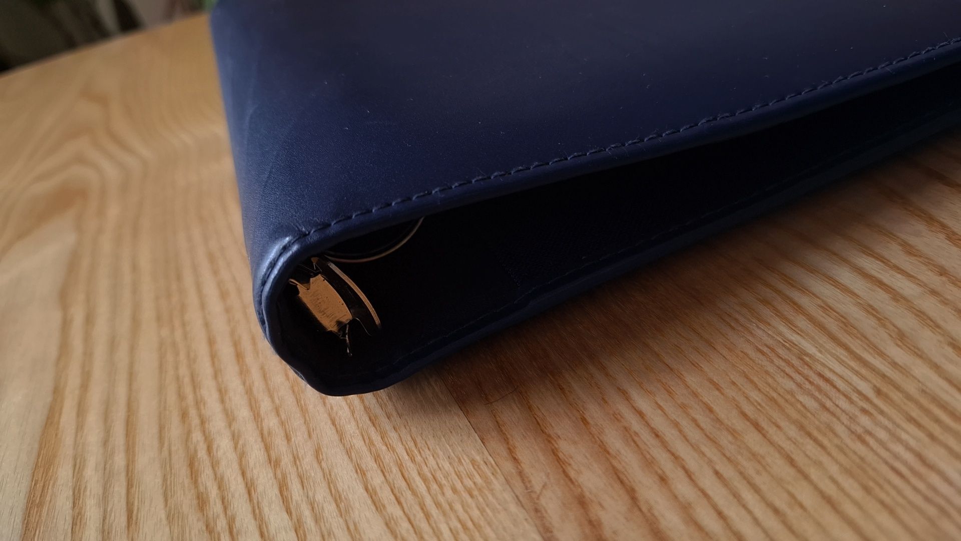 Filofax a5 granat skora organizer