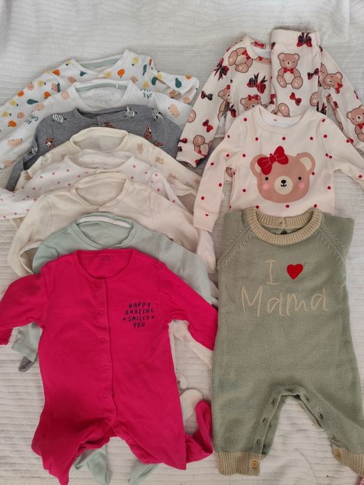Pack 2 Roupa Menina 06-09m (10 peças)