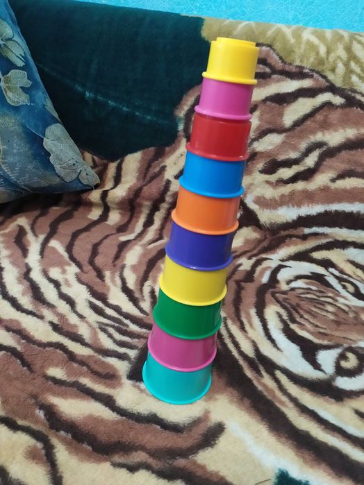 Дитяча іграшка кран з музичним і світловим супровідом