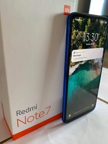 XIAOMI Redmi Note 7 4/64 + karta pamięci 16 GB + etui