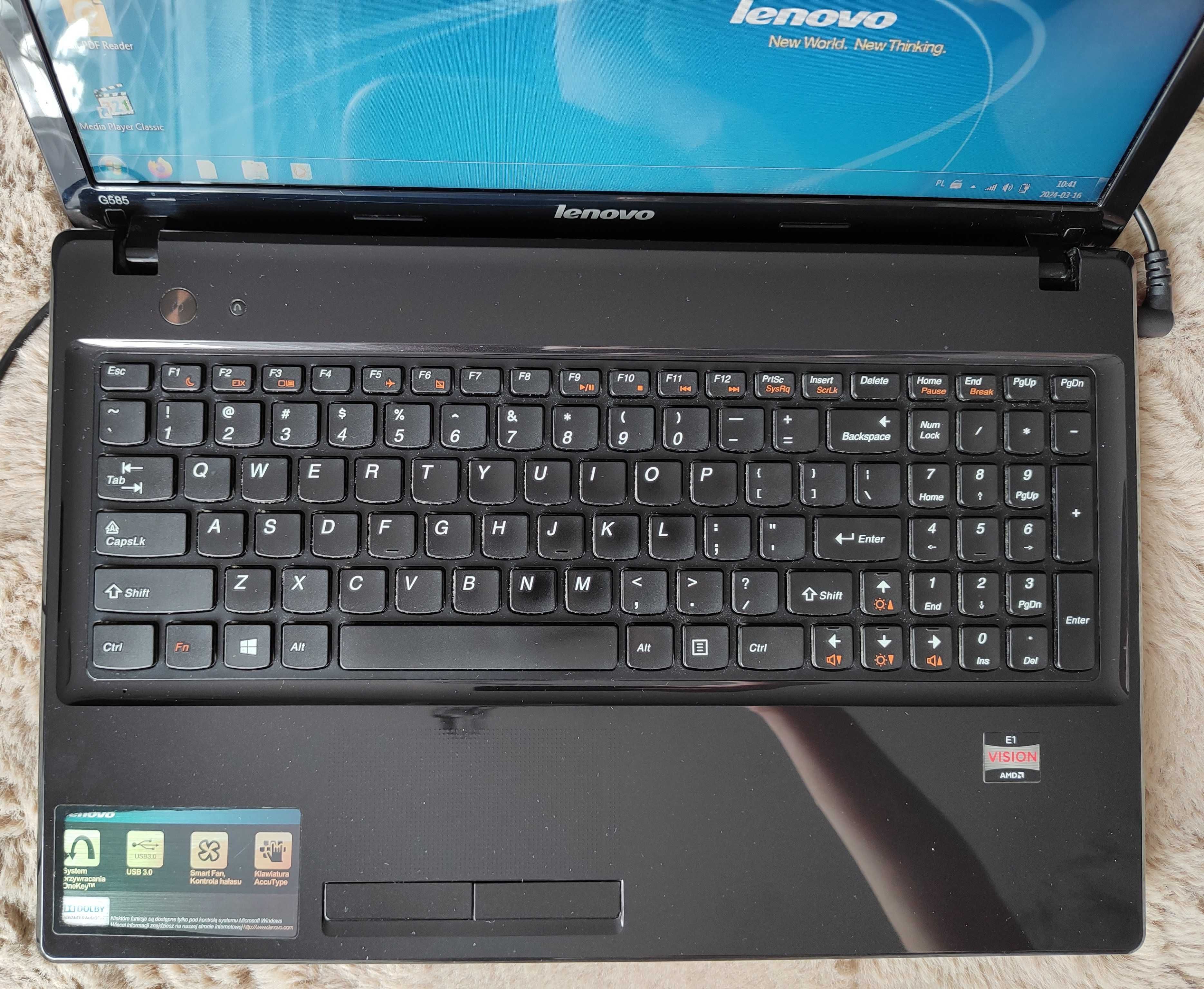 Laptop Lenovo G585 SSD 120GB
