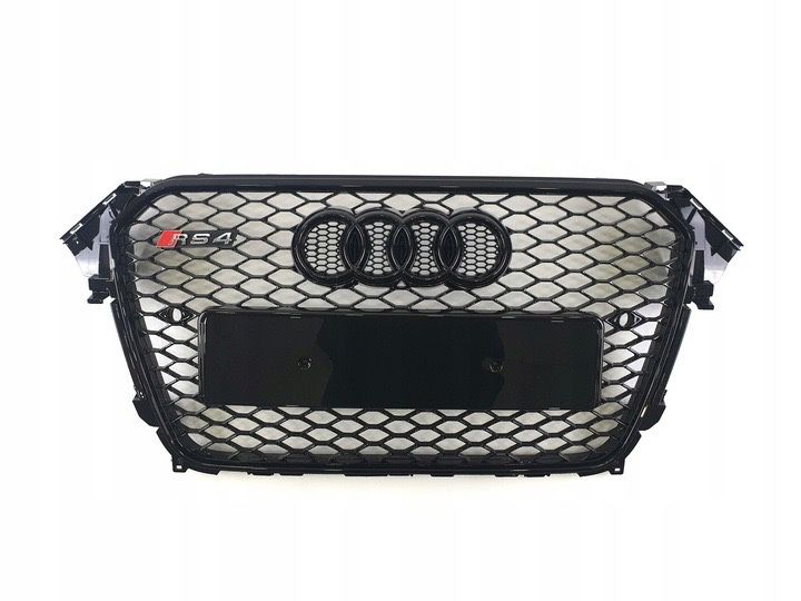 Решітка радіатора Audi A4 B8 стиль RS4 Black