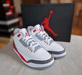 Nike Jordan 3 OG Fire Red rozm 40,5 (7,5)