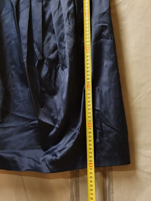 Sukienka ciążowa, elegancka, granatowa, rozm s/36