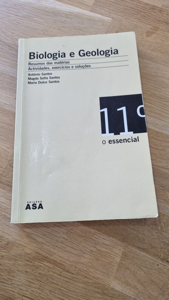 Biologia e geologia o essencial 11 ano
