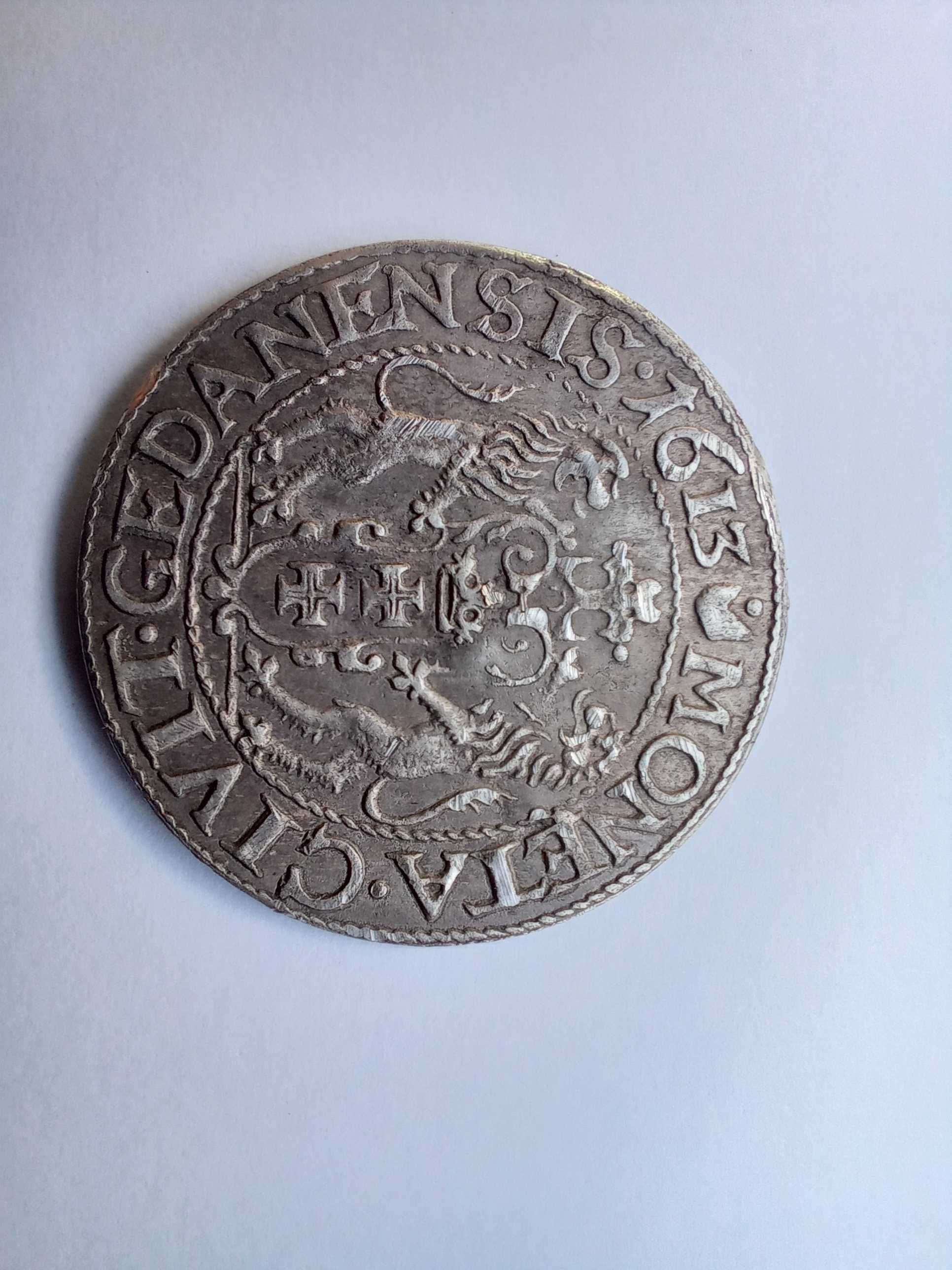 Монета Орт 1613 года  Сигизмунд III Ваза