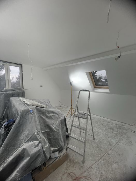 Malowanie/Malowanie agregatem/Gipsowanie