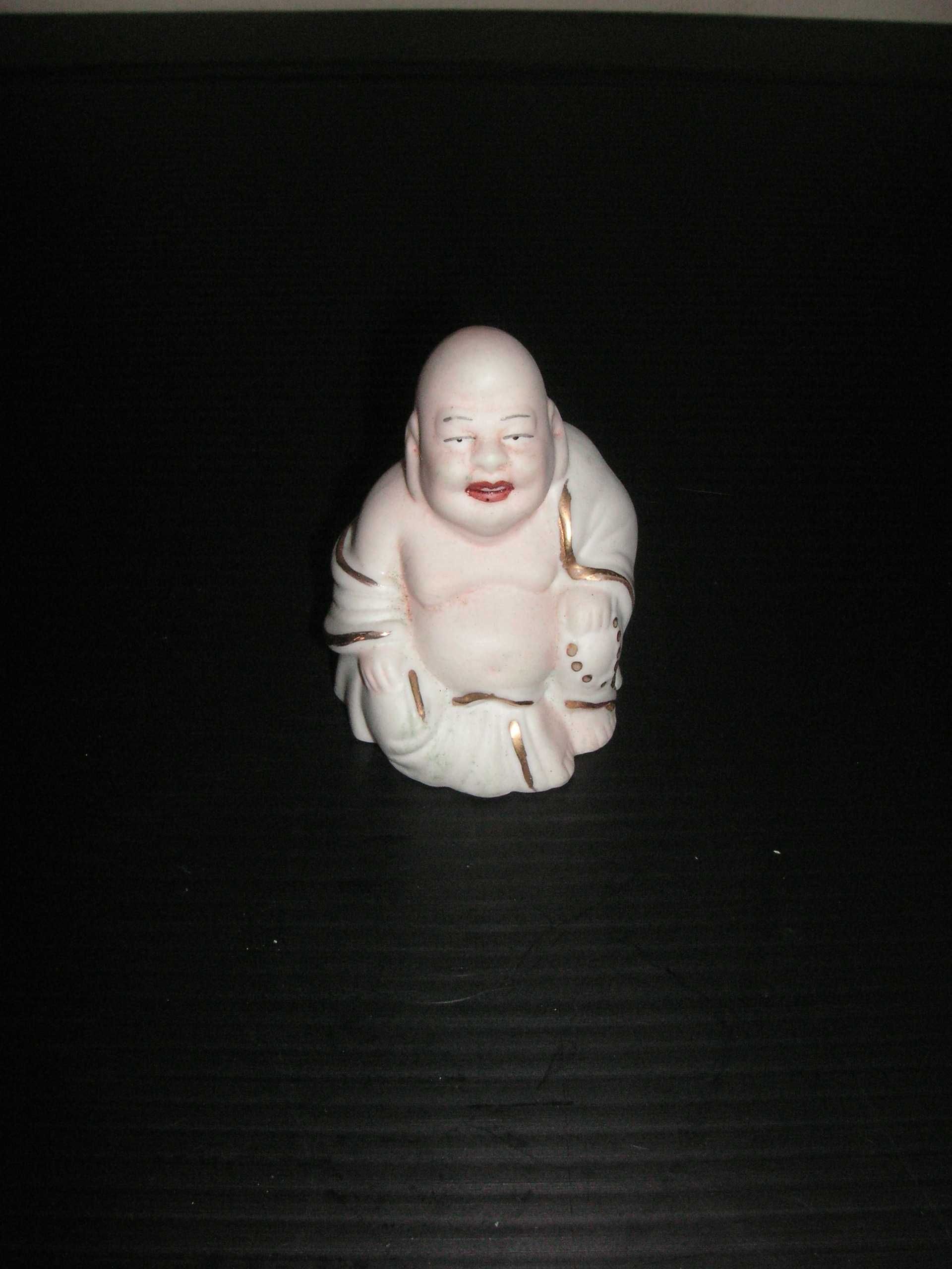 Porcelana Chinesa Buda Antigo, Buda Campoly e Cachepot / Floreira