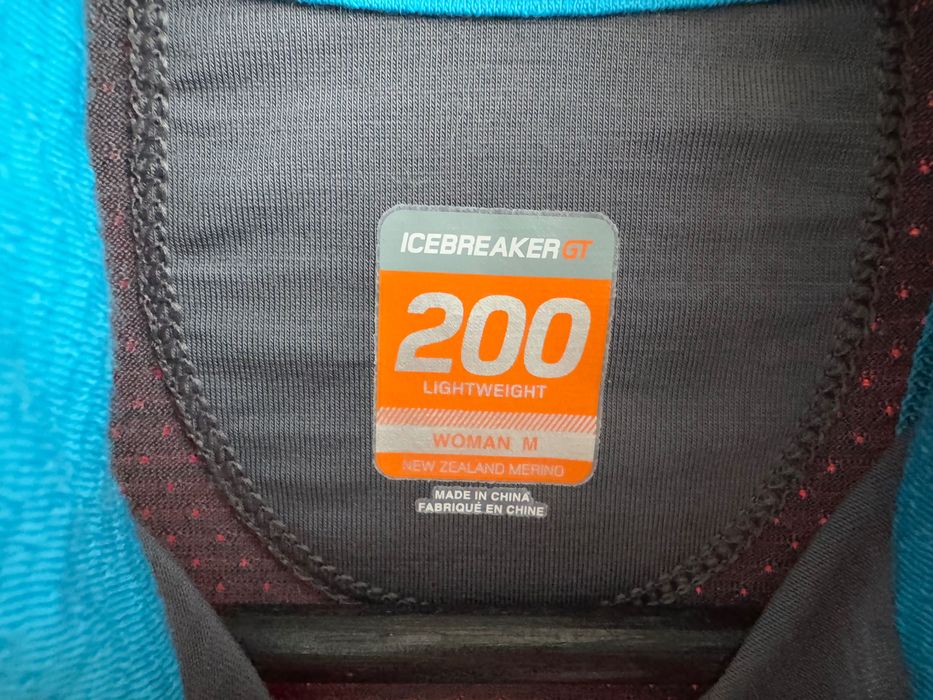 !!! Icebreaker GT Merino термо кофта лонгслів меринос розмір M БУ