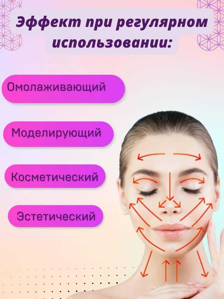 Лифтинг-массажер для лица и тела 3D Massager (серебристый)