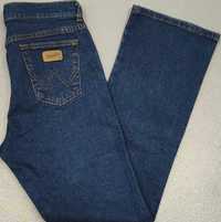 Wr) WRANGLER Hipster bootcut damskie spodnie jeansowe Roz.12-30