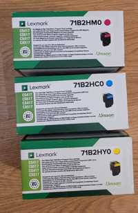 Zestaw tonerów Lexmark 71B2HM0 | 71B2HC0 | 71B2HY0