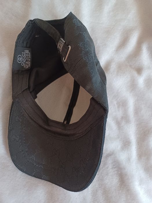 Czapka z daszkiem logo Gucci regulowana