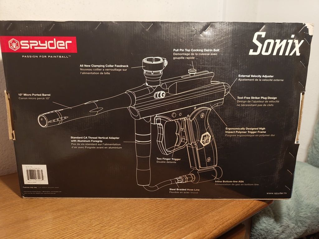 Arma de paintbal Sonix