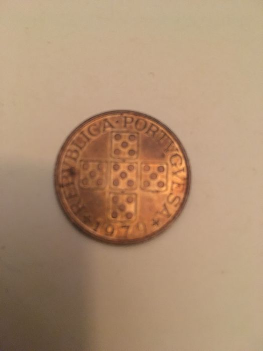 Moeda de 50 Centavos - Republica Portuguesa
