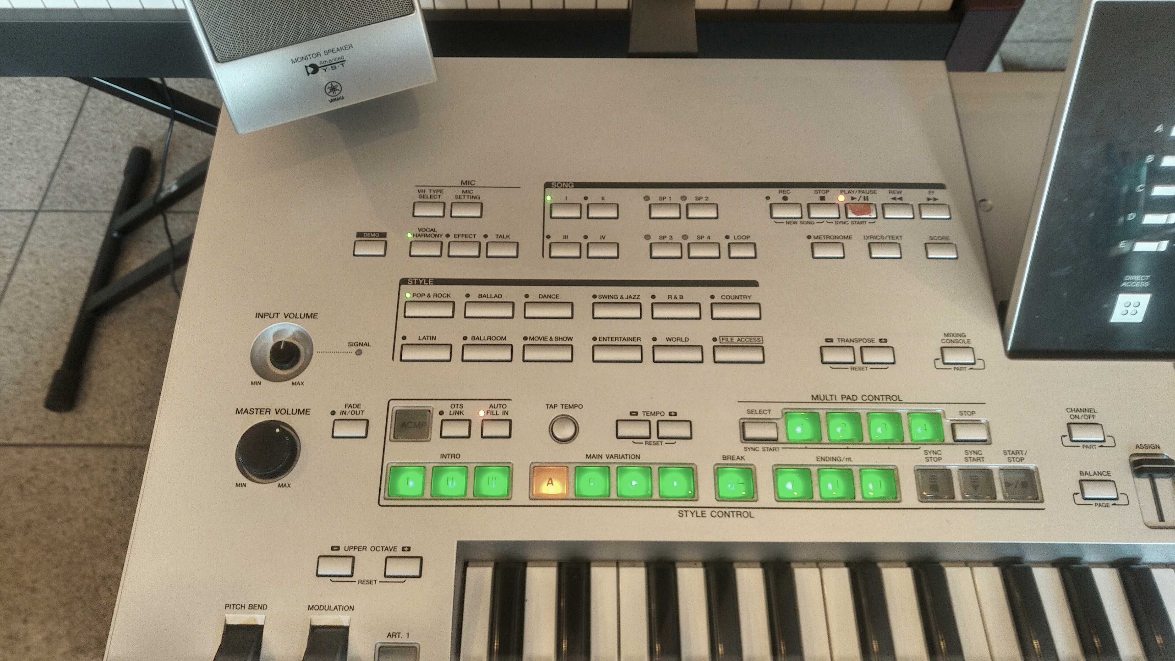 Yamaha Tyros 3 cały komplet stan idealny