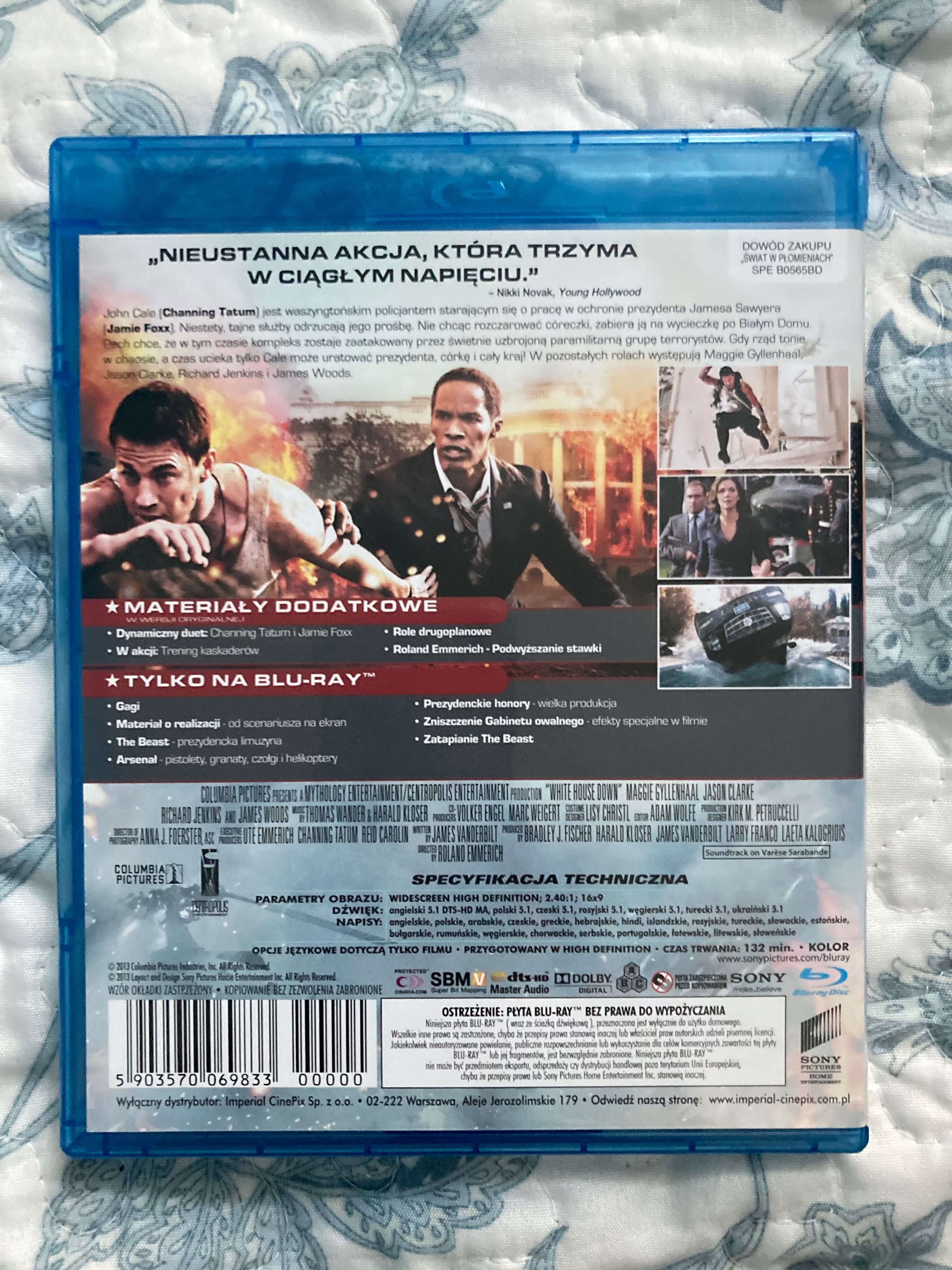 Film Blu-Ray Świat W Płomieniach / White House Down