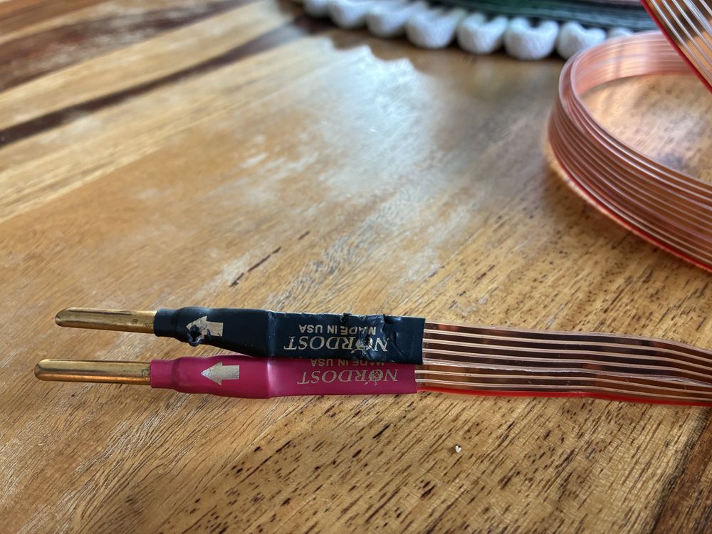 Kable głośnikowe Nordost flatline 2x2,5m