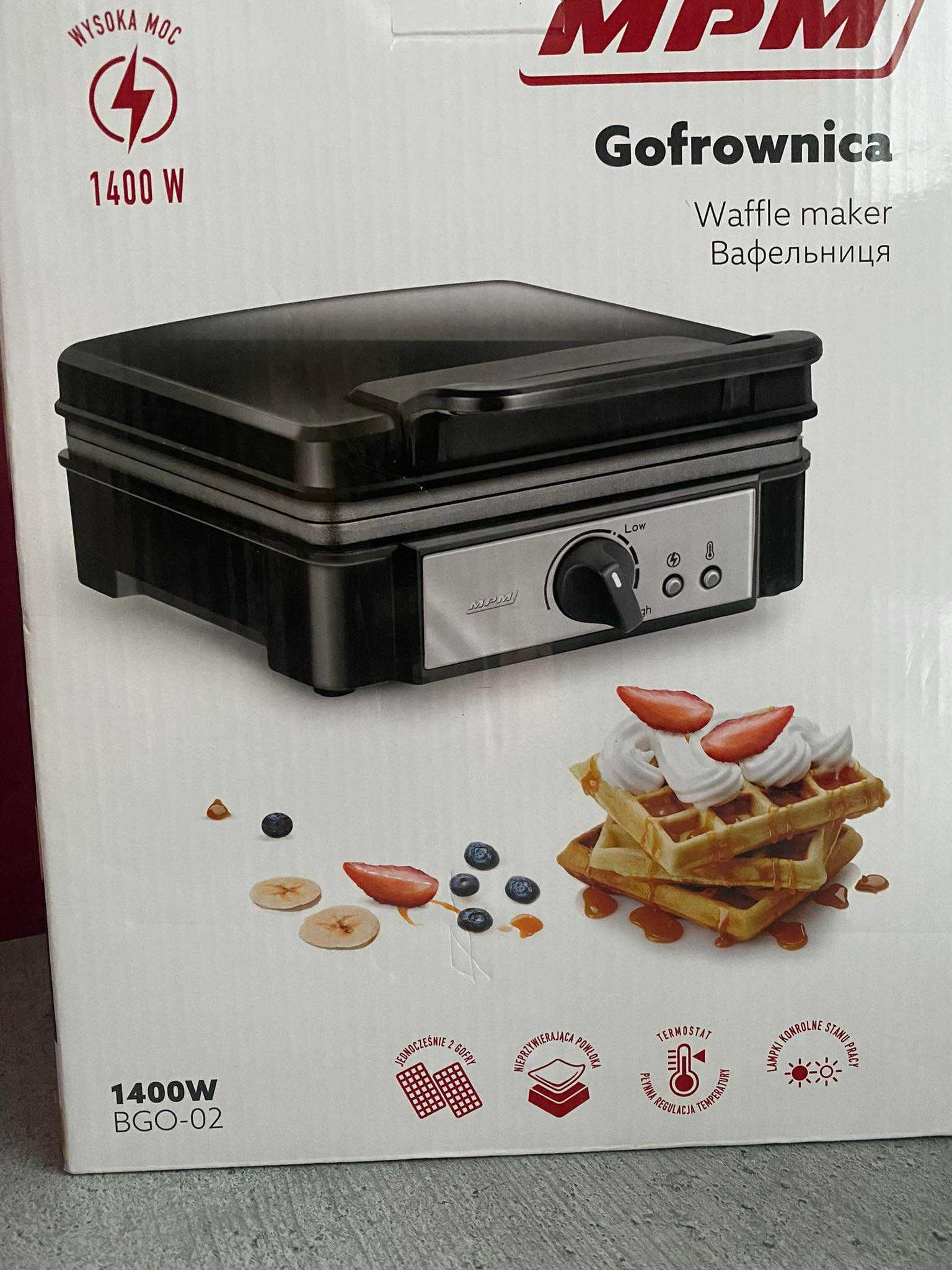 Gofrownica mpm BGO-02 1400W