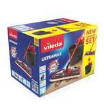 Механічний віджим UltraMax Box  Відро 12л швабра насадка Vileda Чехія