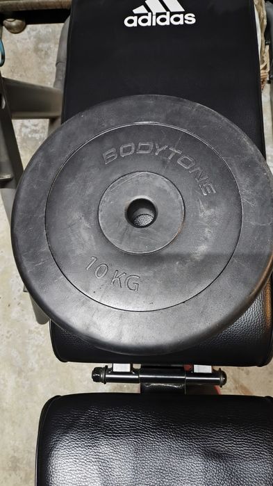 Discos barra ginásio