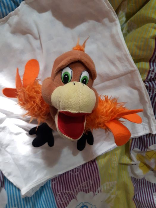 Мягка іграшка. Попугай.
