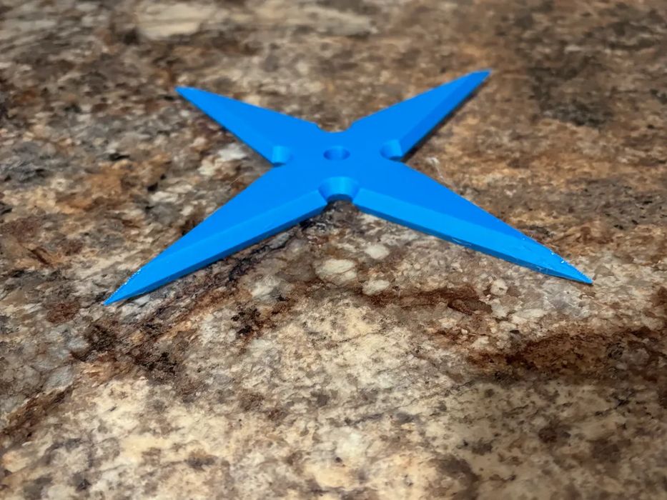 Estrela Ninja Shuriken Divertida