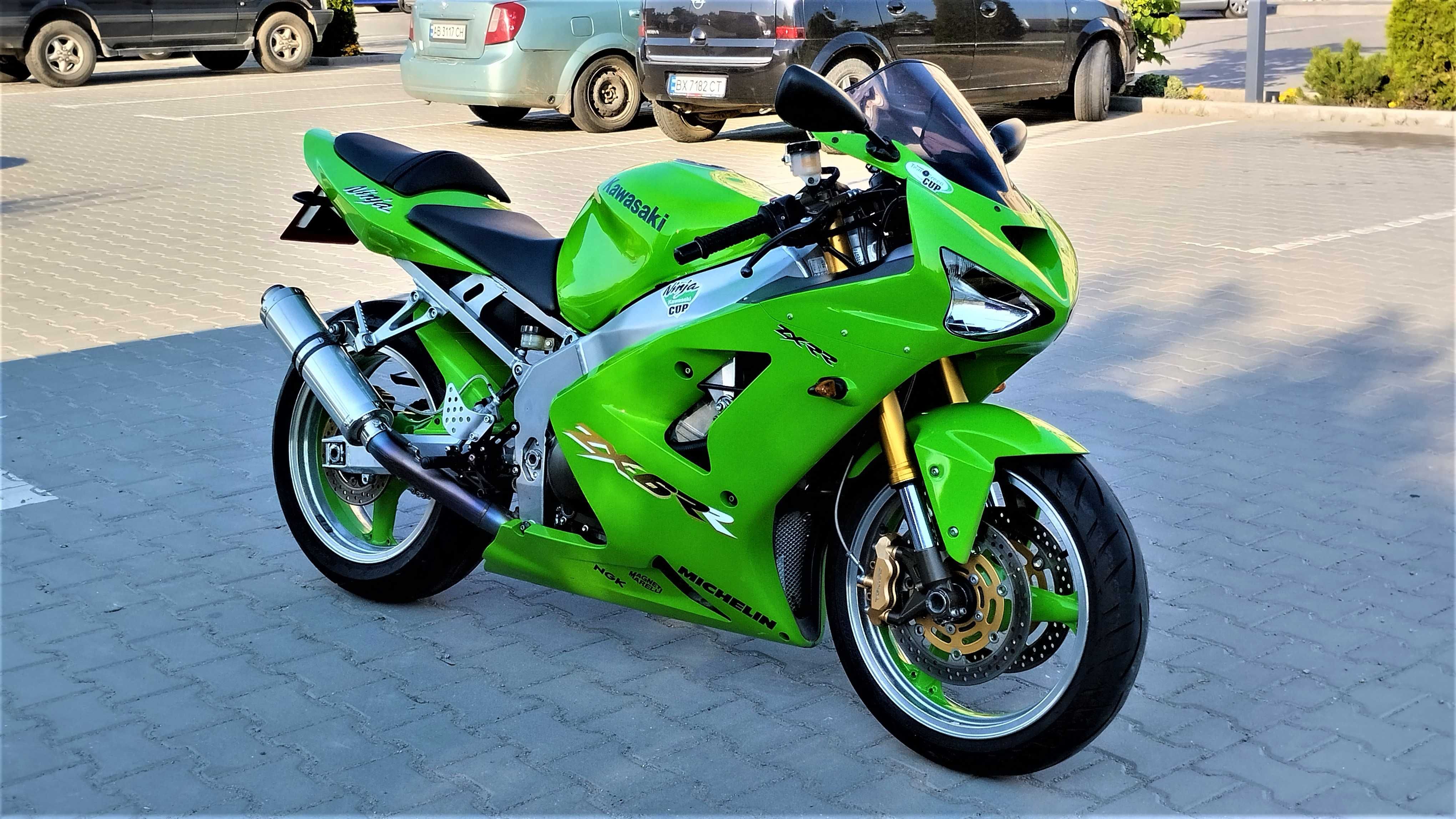 Kawasaki zx6 RR  2003 кавасакі 636