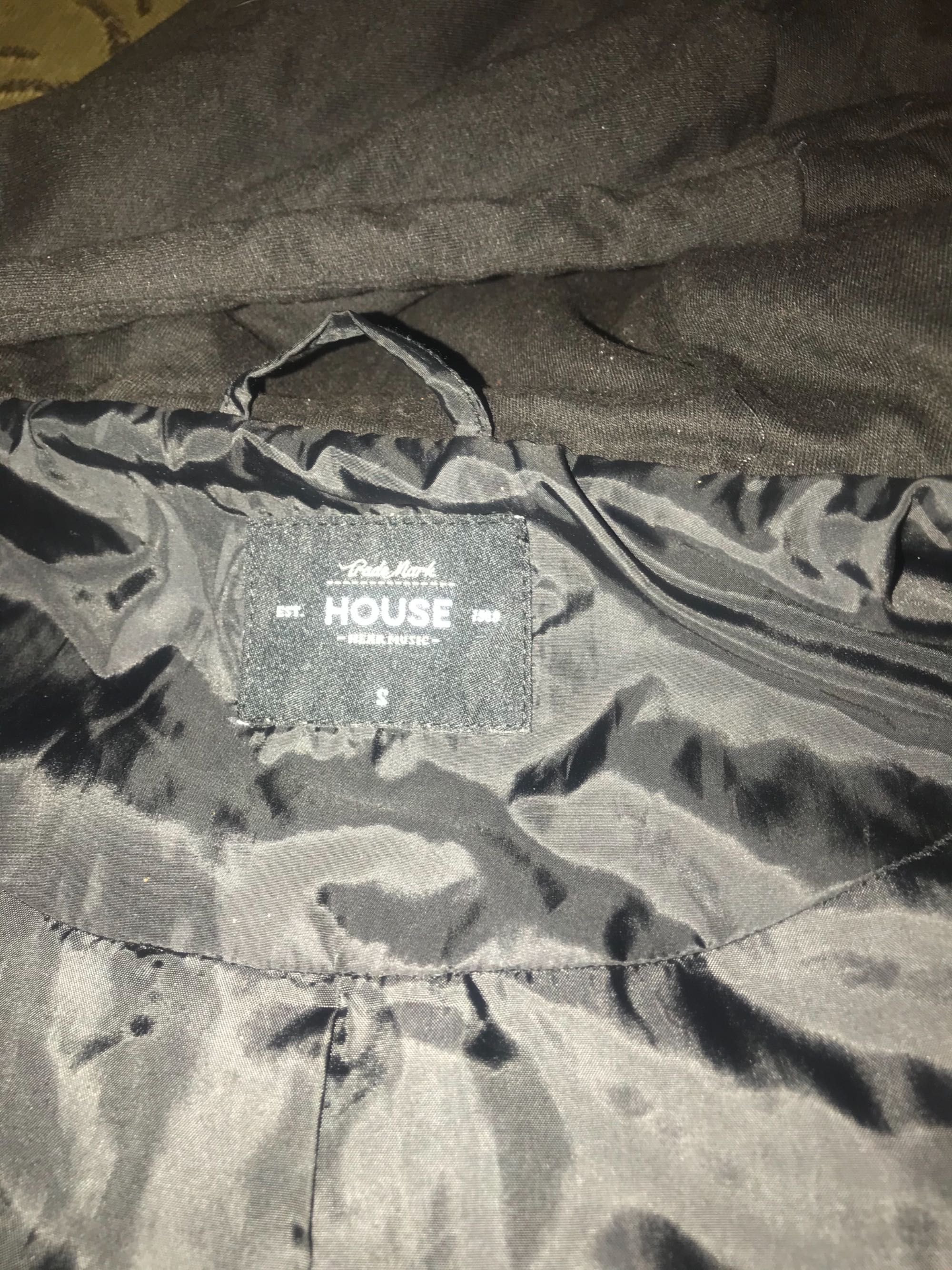 Куртка HOUSE сьогана чорна жіноча xs