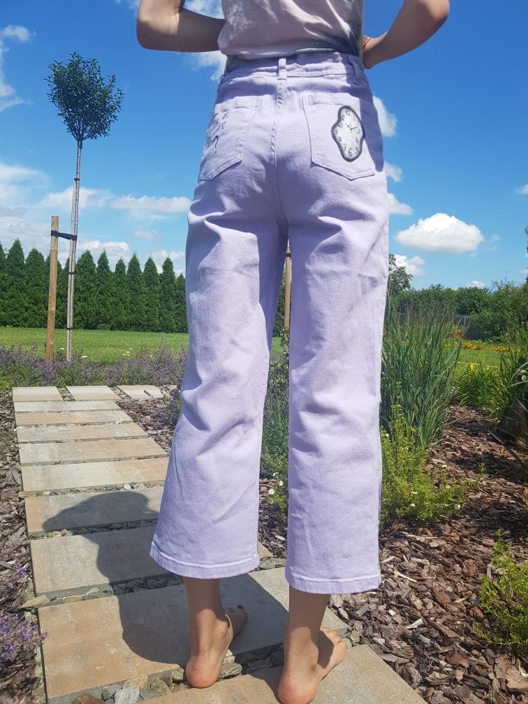 Spodnie custommade alice in wonderland
