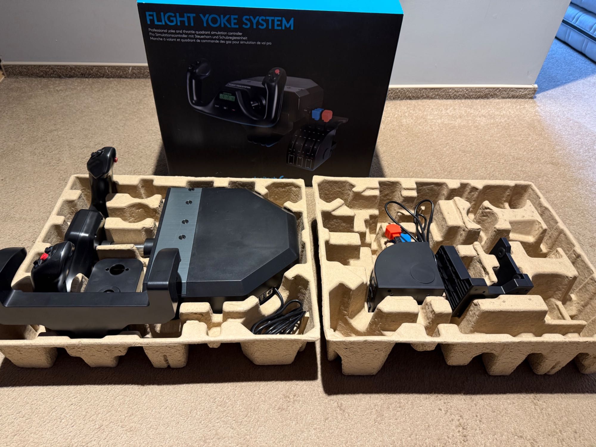 Kontroler LOGITECH G Saitek PRO Flight Yoke System (PC)