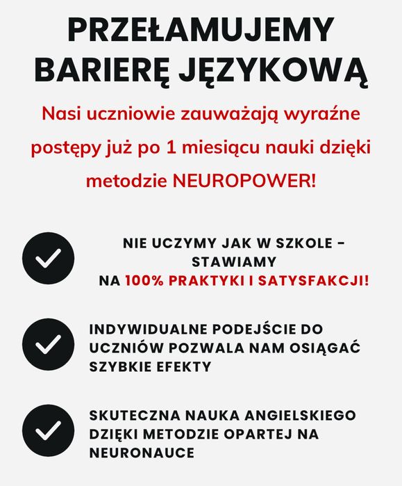 ANGIELSKI z lektorem - korepetycje i konwersacje - lekcje online