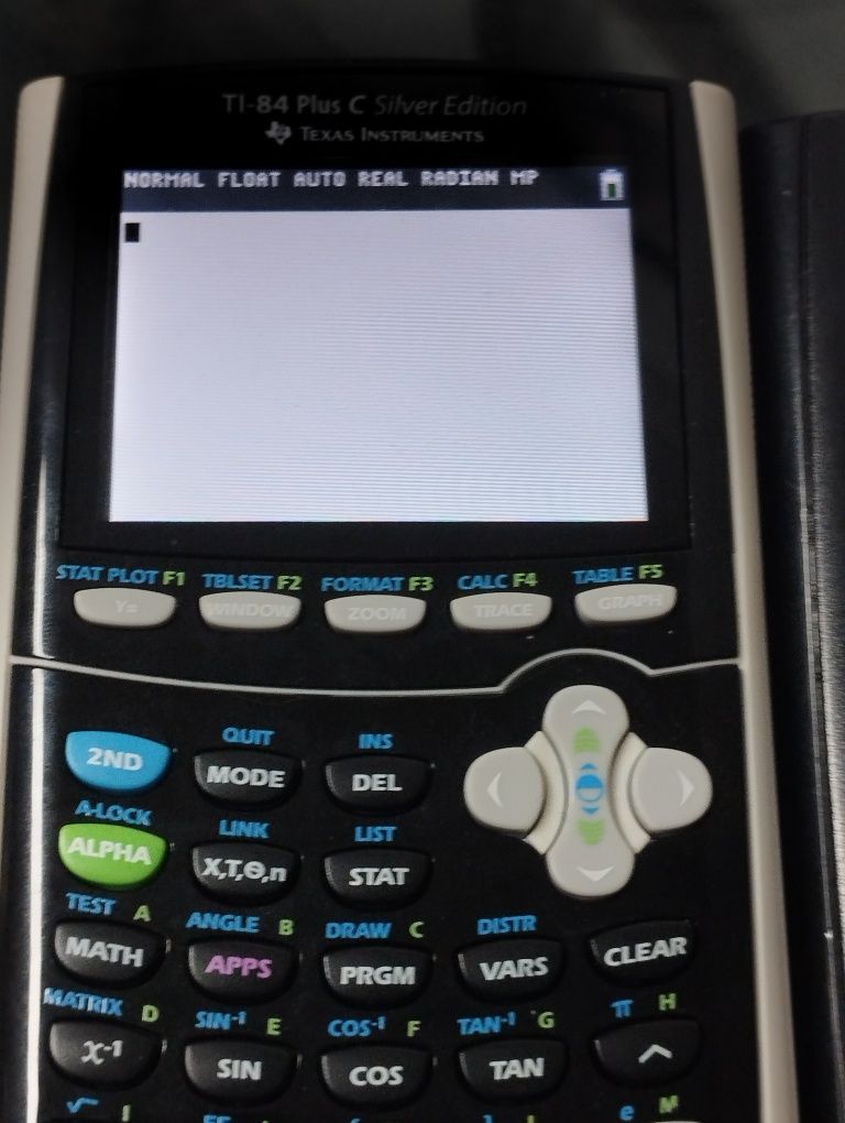 Calculadora gráfica Texas Instruments Ti-84 plus c silver edition
