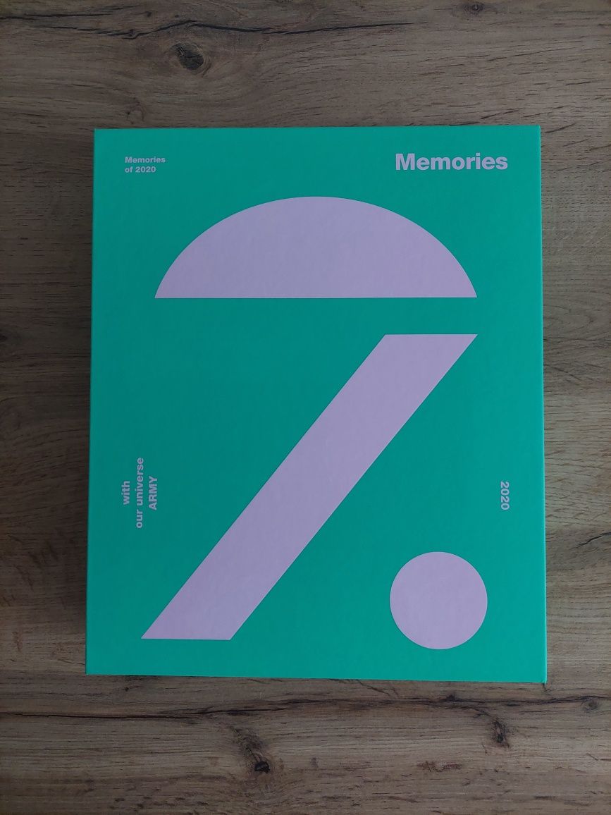 BTS Memories of 2020 DVD (bez karty)