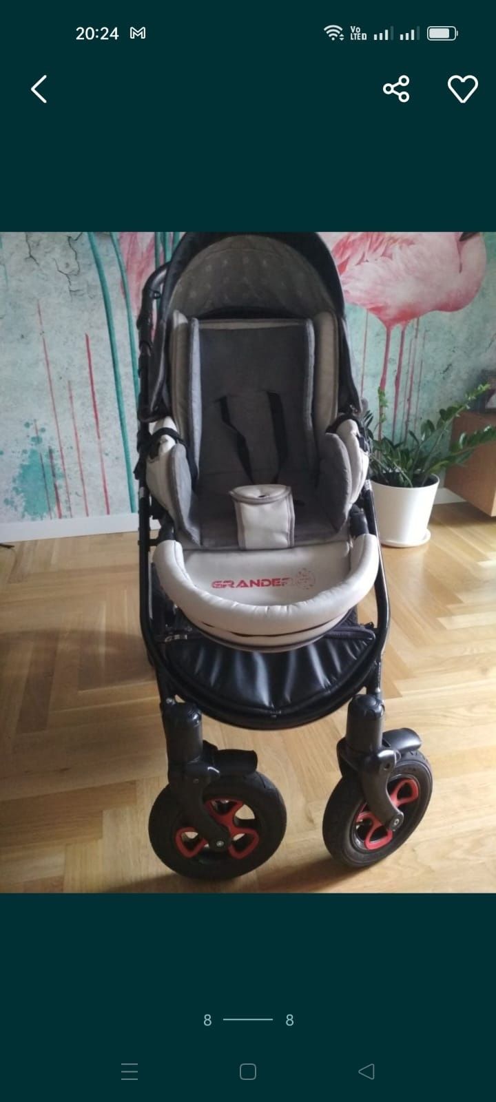 Wózek dziecięcy spacerowy Tutek