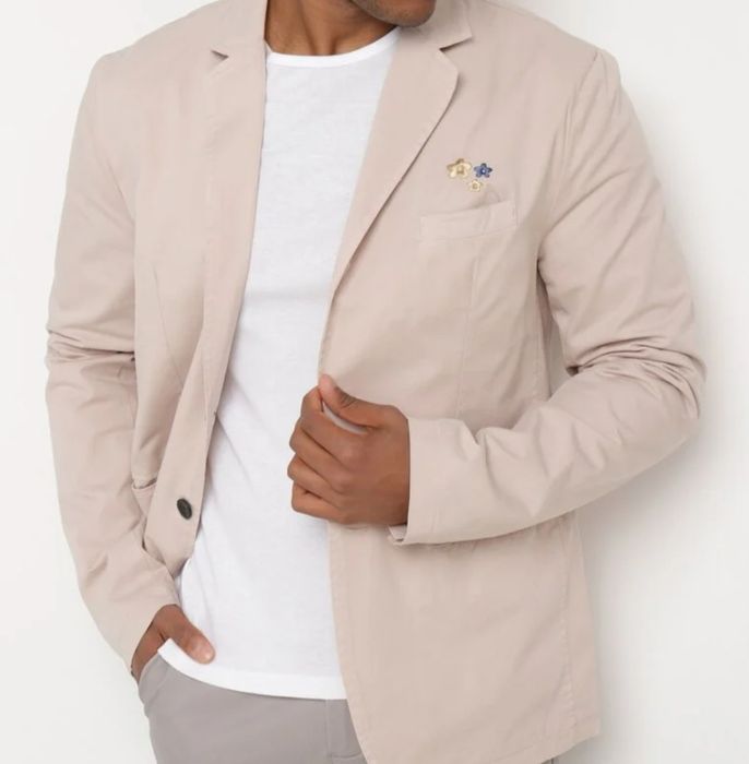 Bawełniana marynarka męska