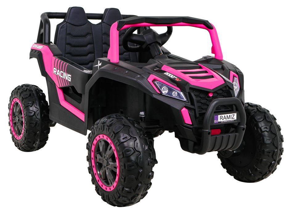 Buggy UTV 2000M Racing Auto na akumulator Złoty Drive-Kids