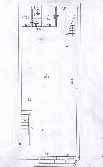 Продам комплекс торгових приміщень в самому центрі міста.