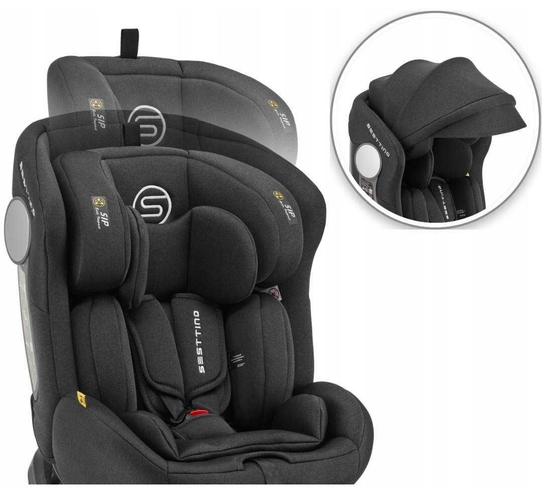 Fotelik Samochodowy Sesttino Hexagon PRO I-Size 0-36kg. ISOFIX