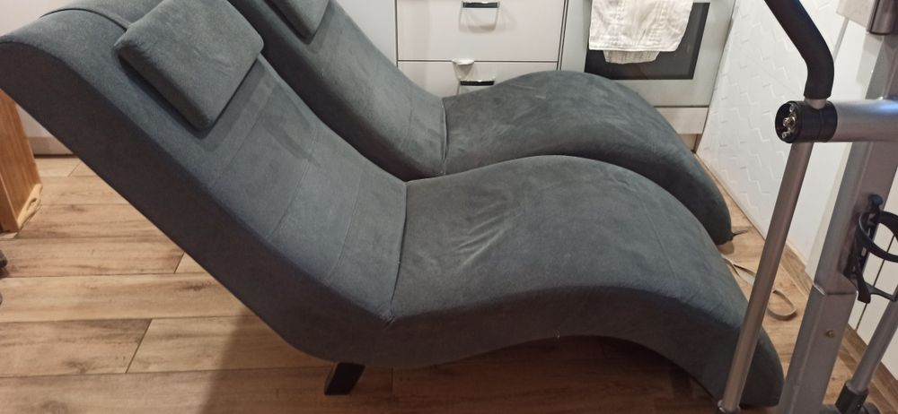 Rezerwacja do7. 12. Fotel, szezlag 2 szt grafit, szary