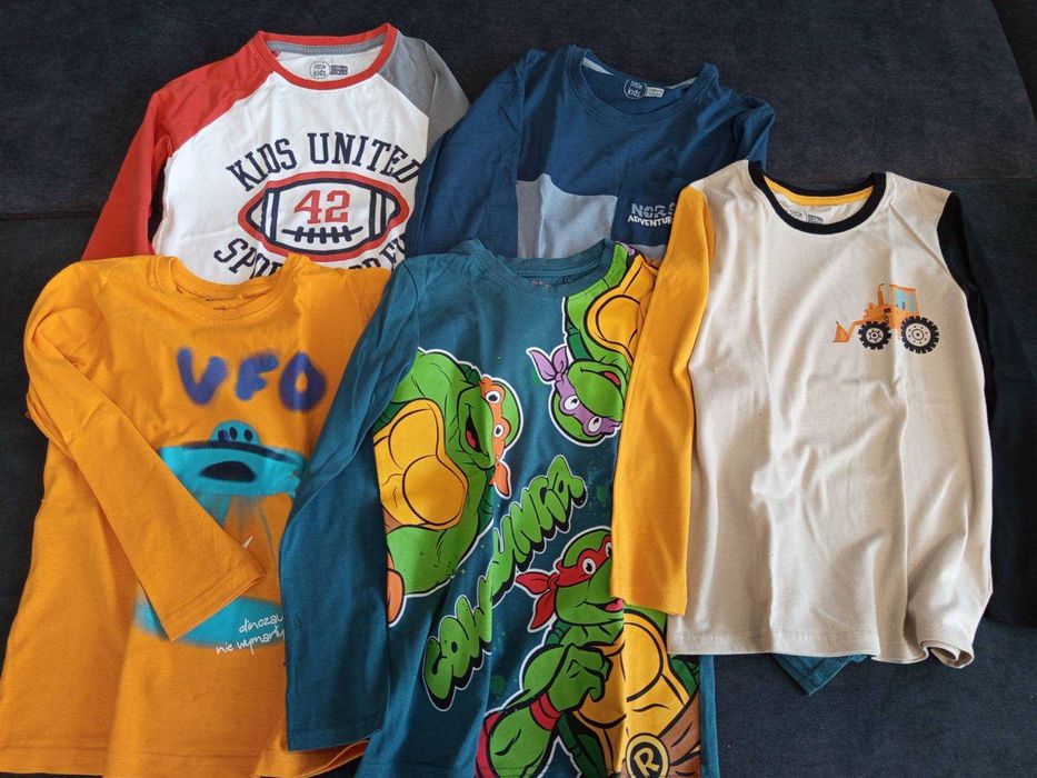 Koszulki z długim rękawem 128 dla chłopca