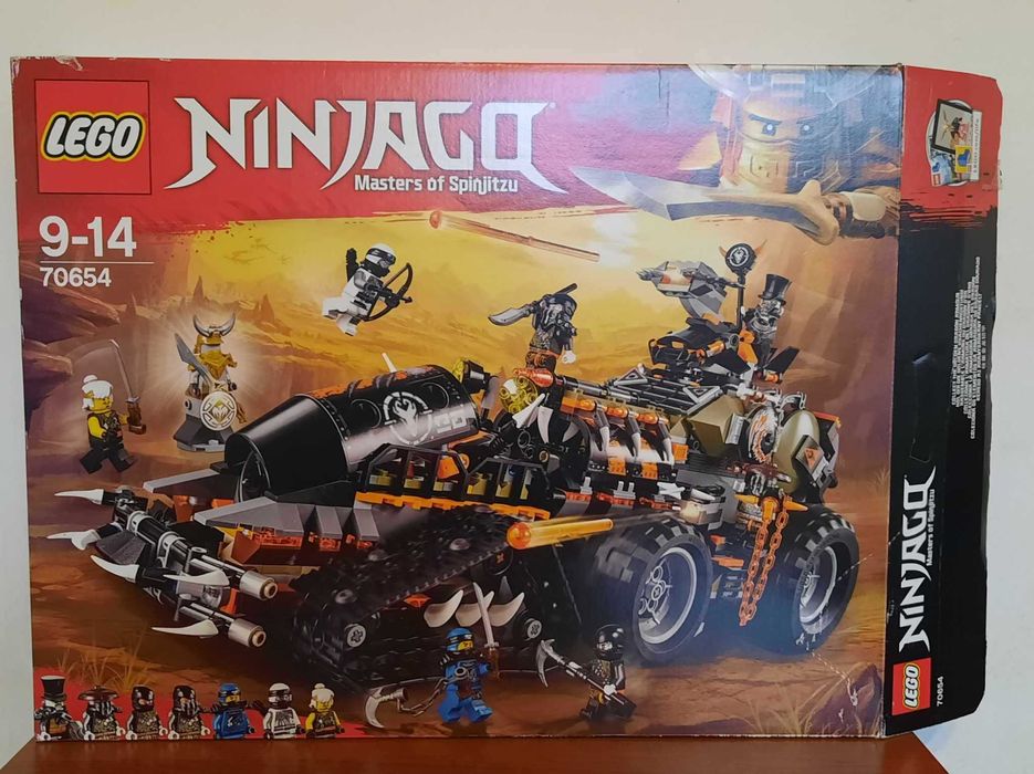 LEGO 70654 Ninjago Dieselnauta | KOMPLETNE