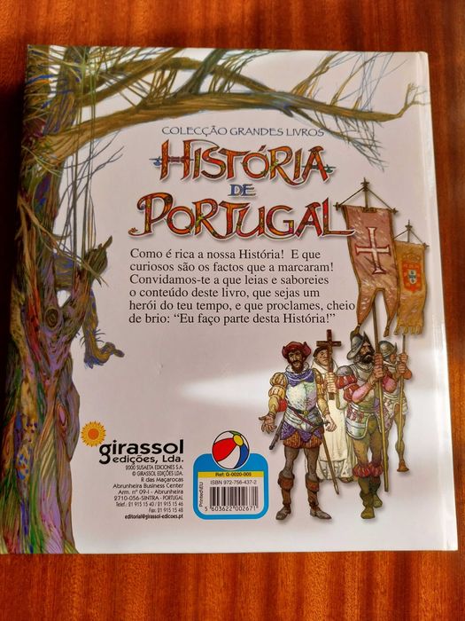 “A História de Portugal”, livro didático de fácil leitura