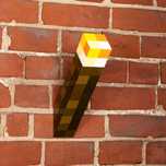 Minecraft Torch - Lampka LED