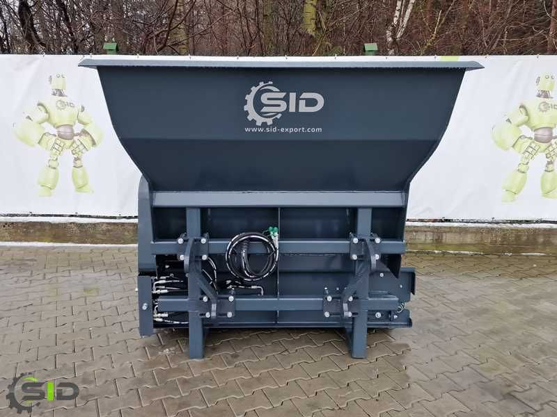 Łyżka dozująca z taśmą, szufla, rozściełacz taśmowy 1,77 m, 2,1 m3 SID