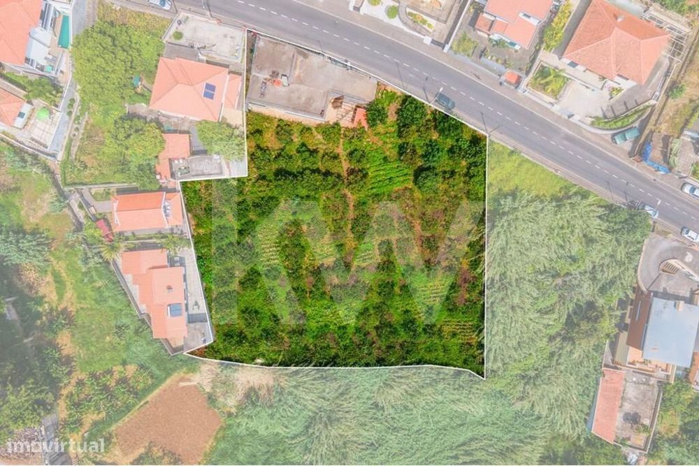 Terreno com 2912m2 em S. Roque | Funchal , para construção