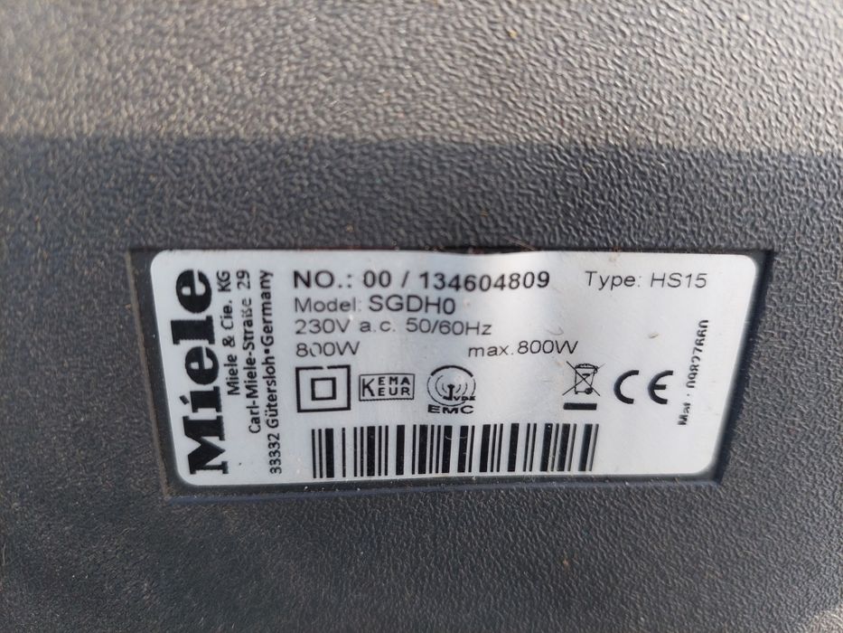 Odkurzacz miele c3 complete