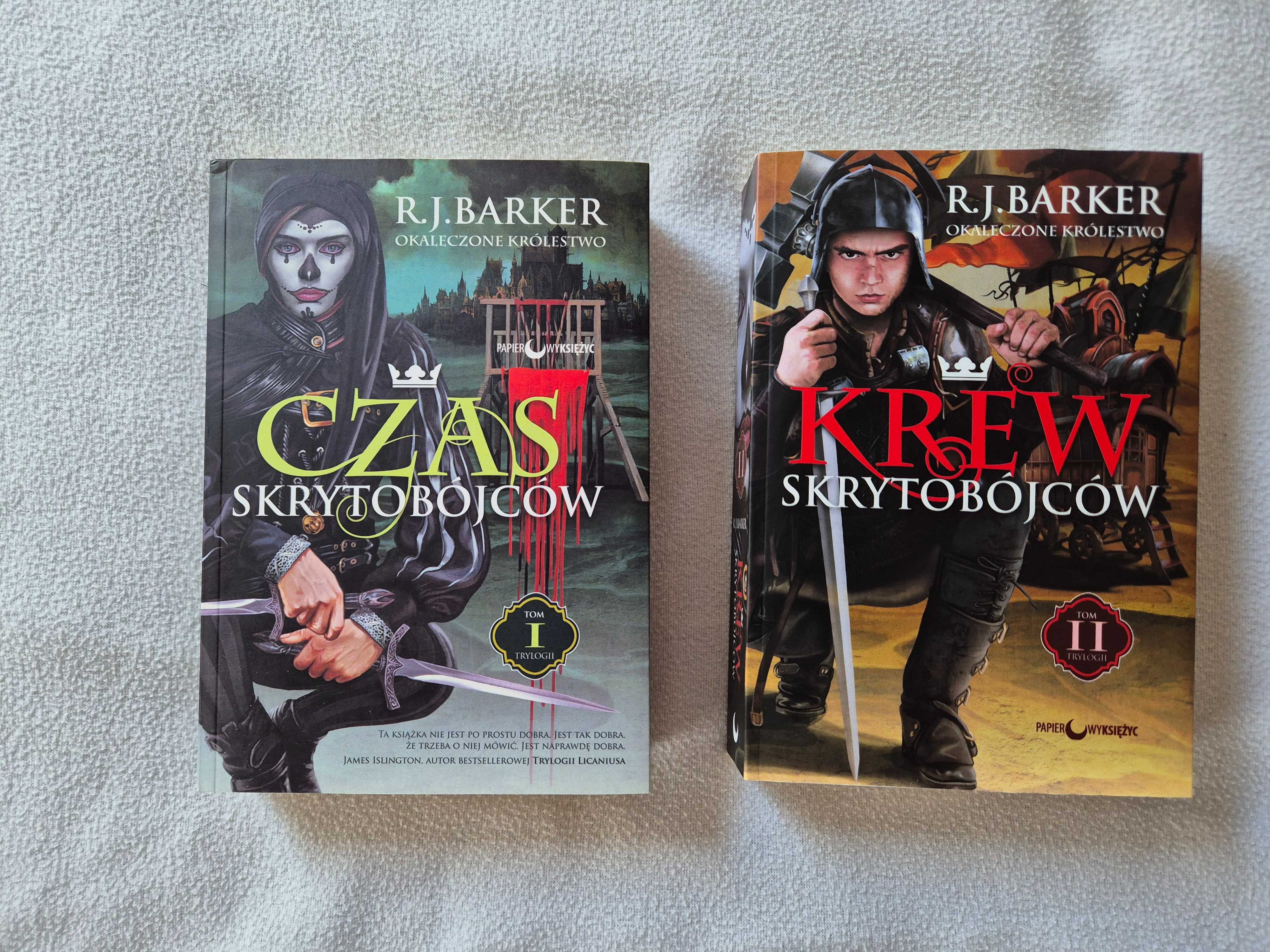 Czas skrytobójców i Krew skrytobójców - R.J. Barker