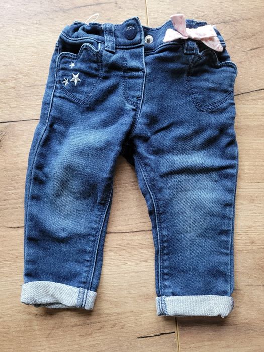 Spodnie dziewczęce niemowlęce 74